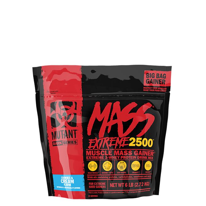 Mass Extreme 2500 Gainer 2,72 kg Cookies & Cream