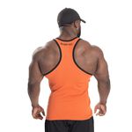 Ribbed T-back, Flame, M 