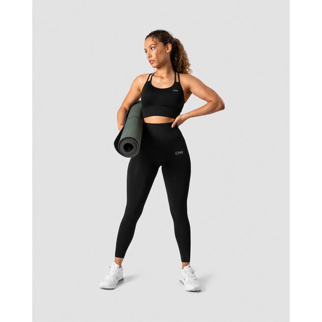 Define Seamless Pocket Tights, Black
