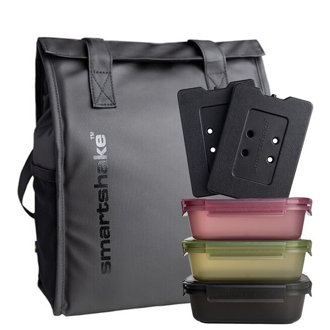 Totebag + Ice Packs + 3 Matlådor