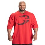Gasp Pump Cover Iron Tee, Chili Red