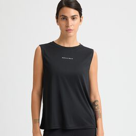 Röhnisch Team Logo Singlet, Black Team Logo Linne Svart