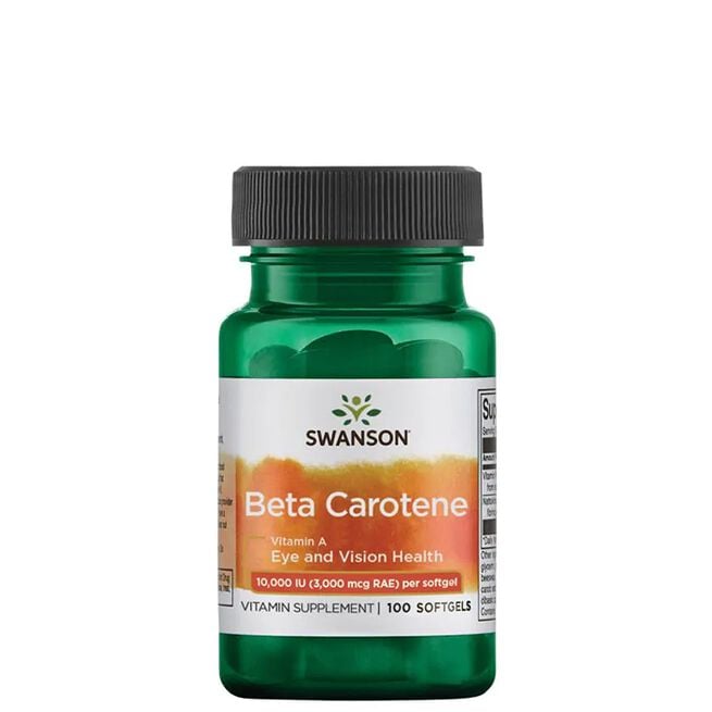 Betakaroten 10000 Iu (3,000 mcg Rae) 100 mjuka kapslar