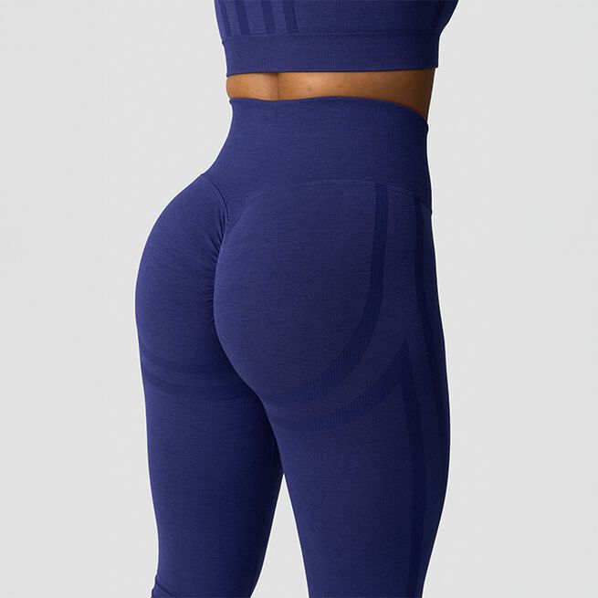 Rush Seamless Tights Mörkblå