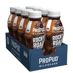 8 x ProPud Protein Milkshake, 330 ml, Rocky Road 