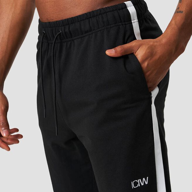 ICANIWILL Activity Stripe Pants, Black
