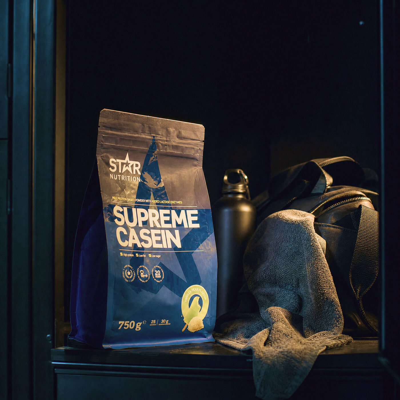 Supreme Kasein 750 g Vanilla Pear