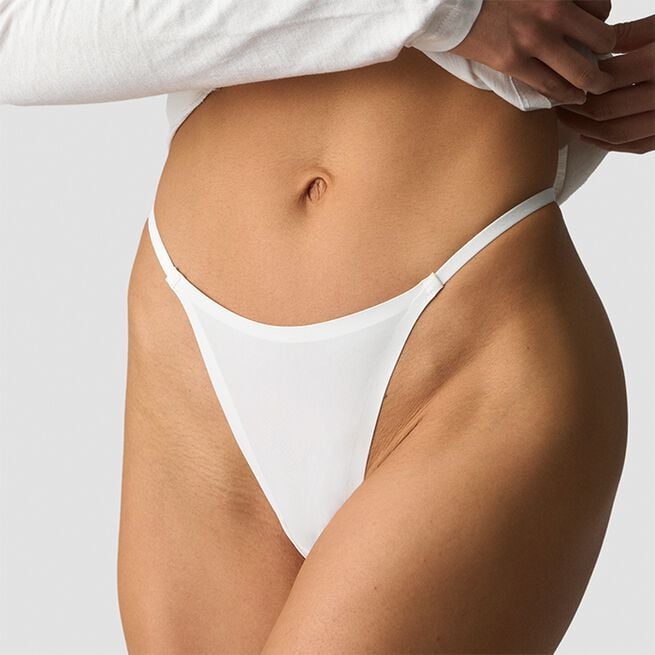 Invisible Tanga Trosa 3-pack Vit