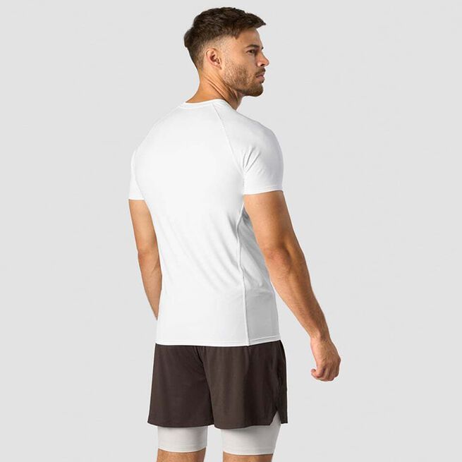 ICIW Stride Muscle Fit T-shirt Men, White