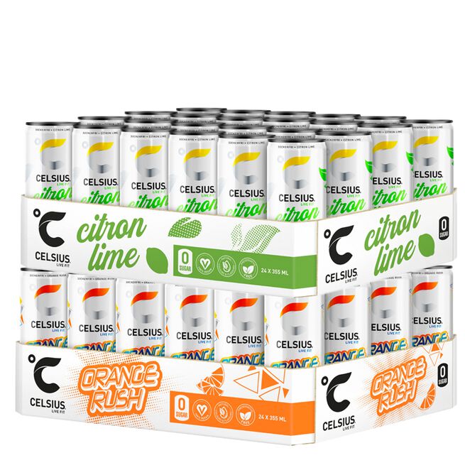 48 x Celsius Energidryck 355 ml