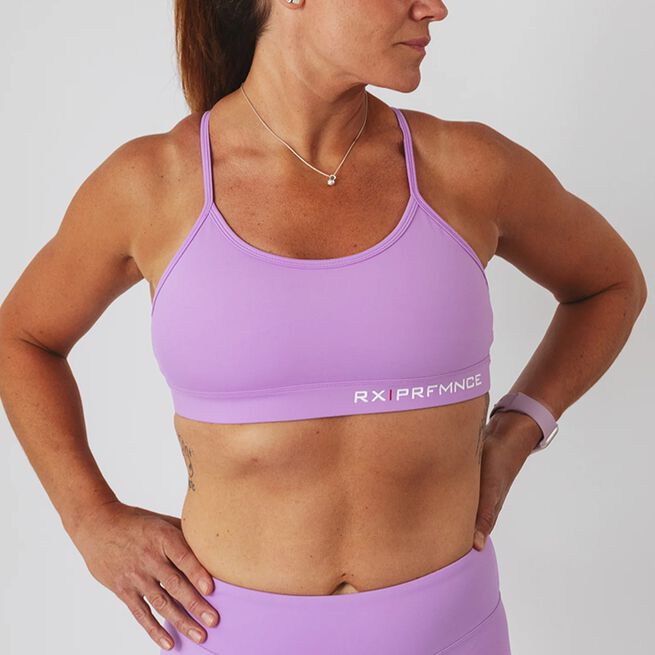 RX Performance Barbara Sports Bra, Lilac