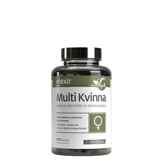 Multivitamin Kvinna 120 kapslar
