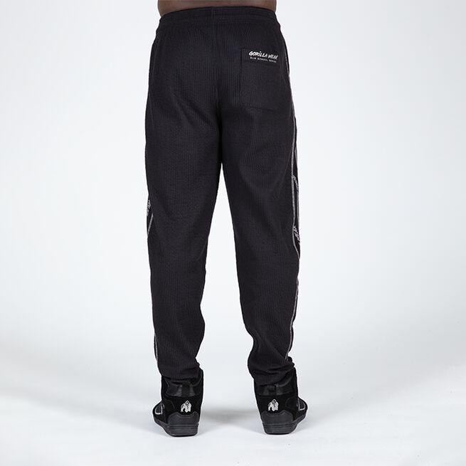 Buffalo Old School Workout Pants, Black/Grey