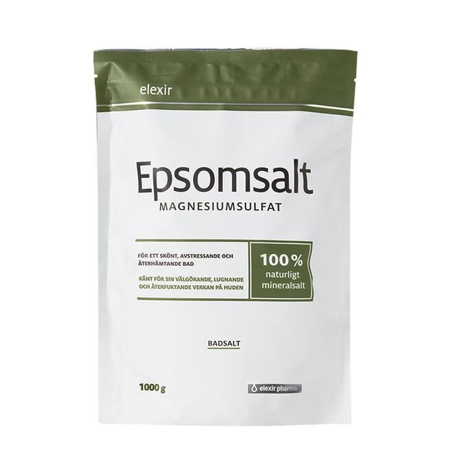 Elexir Epsomsalt 1000 g