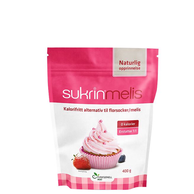 Sukrin Melis Florsockerersättning 400 g