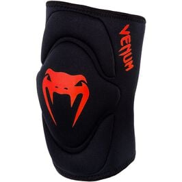 Venum Kontact Knee Pads Black/Red, L  Kontact Knäskydd Svart/Röd