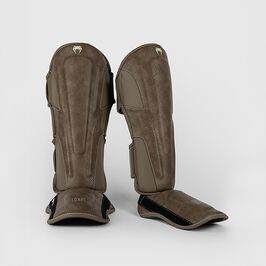 Venum Impact Evo Scales Shinguards Brown, L  Impact Evo Scales Benskydd Brun