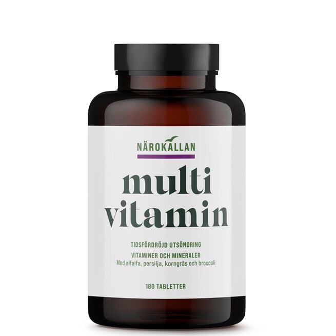 Multivitamin Tidsfördröjd 180 Tabletter