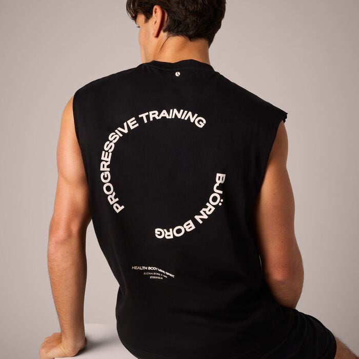 Borg Gym Tr&auml;ningslinne Svart