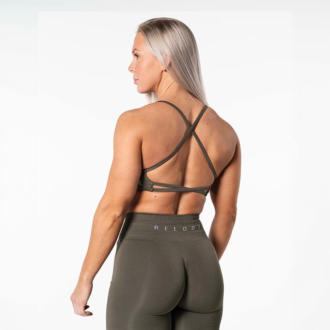 Prime Seamless Sports-bh Grön