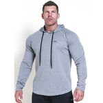 Chained Thermal Hood, Light Grey Melange, XXL 