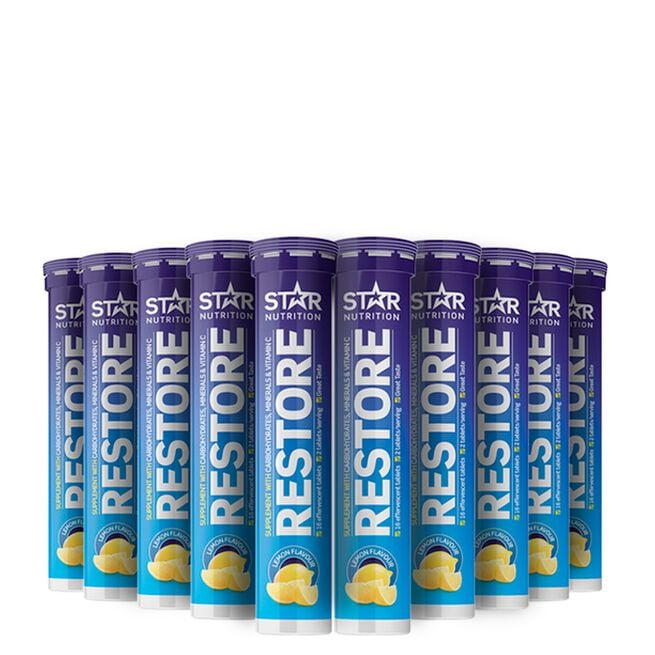 BIG BUY 10 x Restore Elektrolyter 16 brustabletter Citrus
