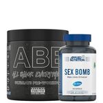 Applied Nutrition ABE Pre Workout, 315 g + Testo Bomb Enhancer, 120 caps