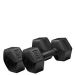 Iron Gym 2kg x 2 Fixed Hex Dumbbell, Pair 