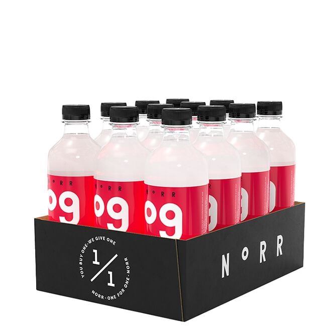 12 x NoRR Hydrate, 500 ml, 02 Raspberry/Lemon