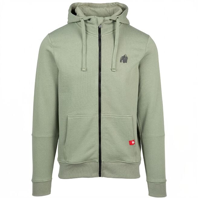 Leon Zip Huvtröja Grön