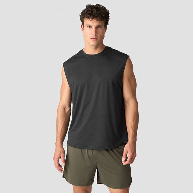 Stride Sleeveless T-shirt, Graphite