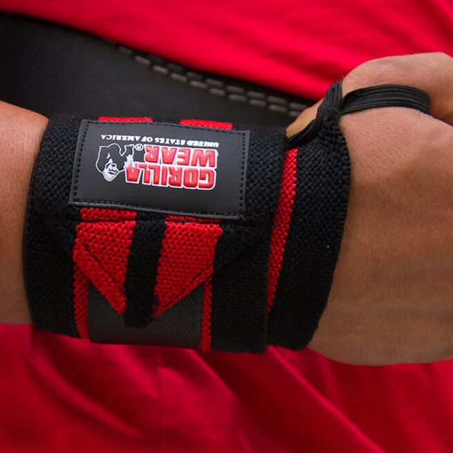 Wrist Wraps Pro Svart/Röd