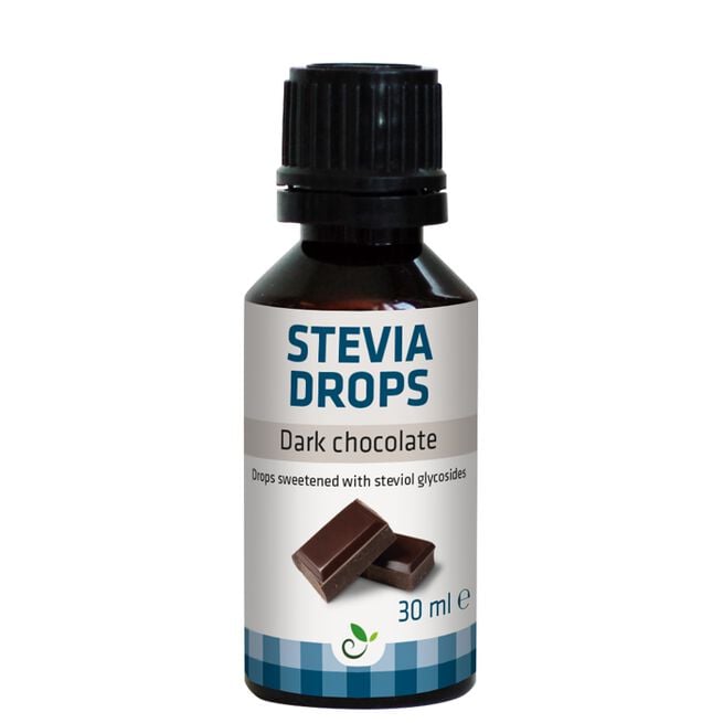 Stevia Droppar Mörk Choklad 30 ml