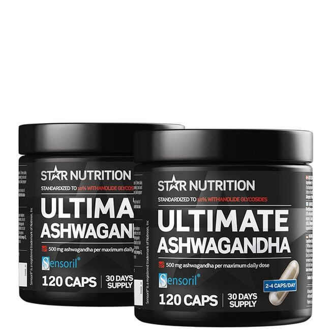 2 x Ultimate Ashwagandha 120 Kapslar