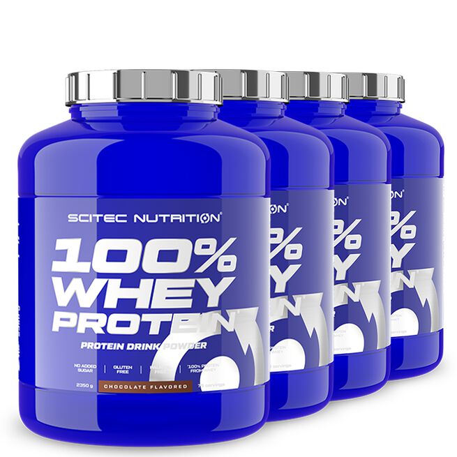 BIG BUY 4 x 100% Whey Protein Vassleprotein 2350 g