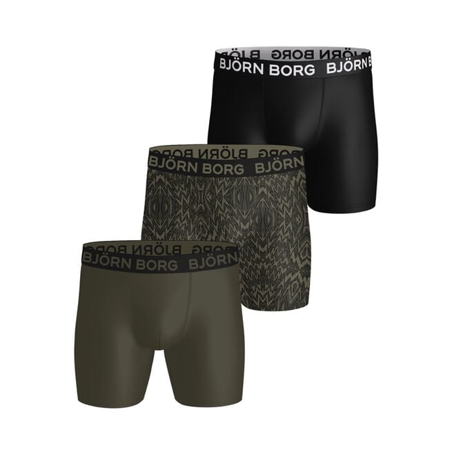 Sports Microfiber Boxer 3p, Multipack 2, L