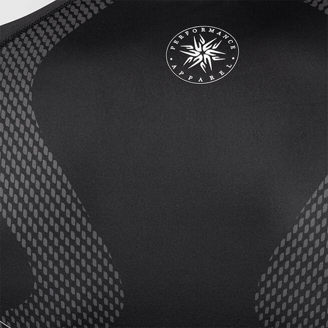 Nexus Rashguard Lång Ärm Svart Silver