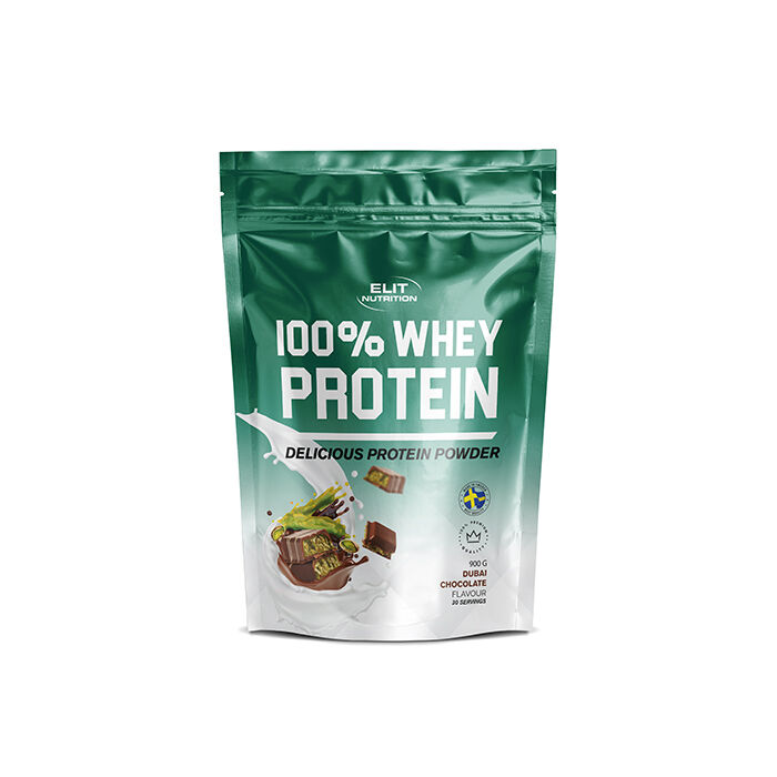 ELIT 100% Whey Protein 900 g Dubai Chocolate