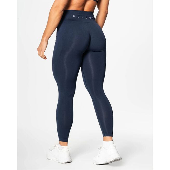 Prime Seamless Tights Blå
