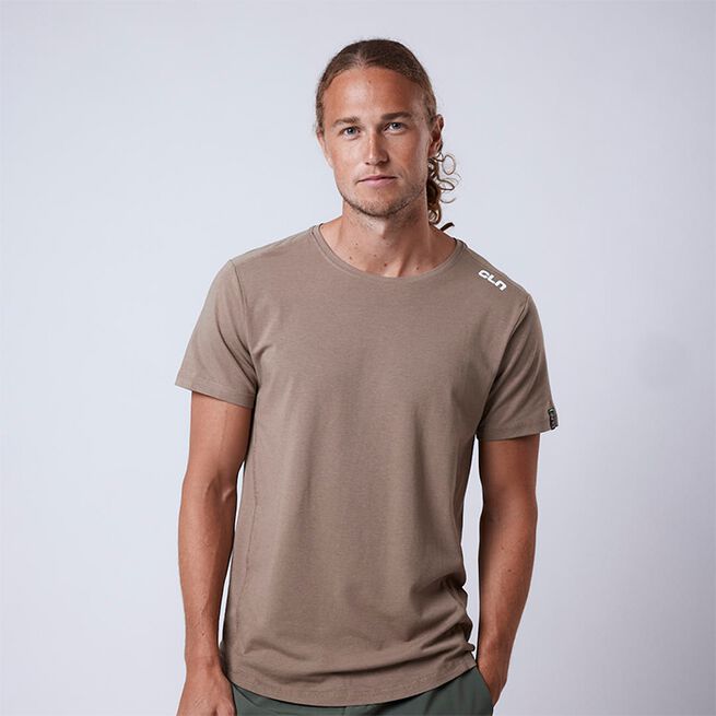 CLN Trap Bamboo T-shirt, Dark Khaki