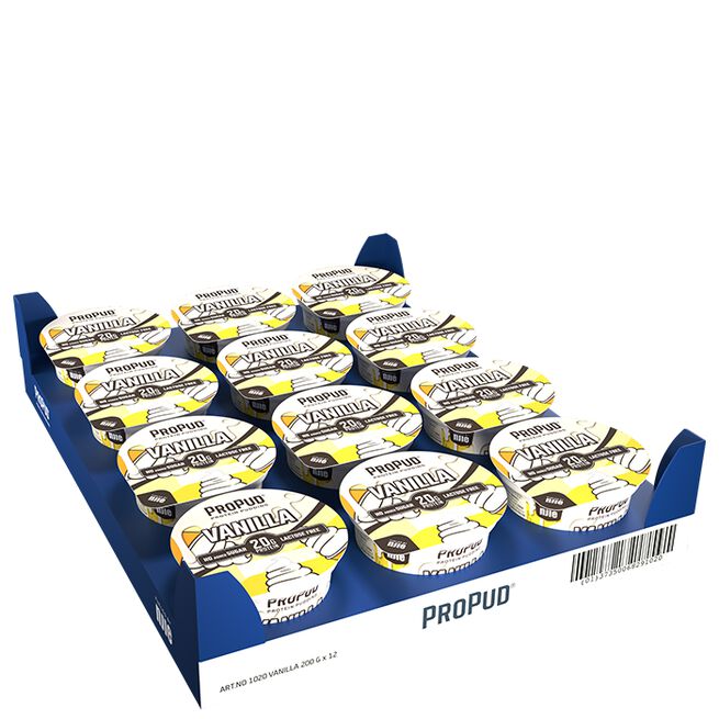 12 x ProPud Proteinpudding 200 g Vanilla