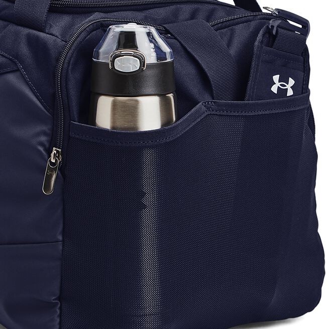 UA Undeniable 5.0 Duffle Medium, Midnight Navy/Metallic Silver