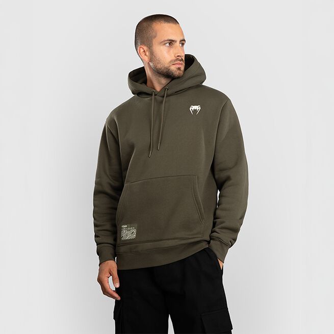 Serpenti Hoodies Khaki Brons Ivory