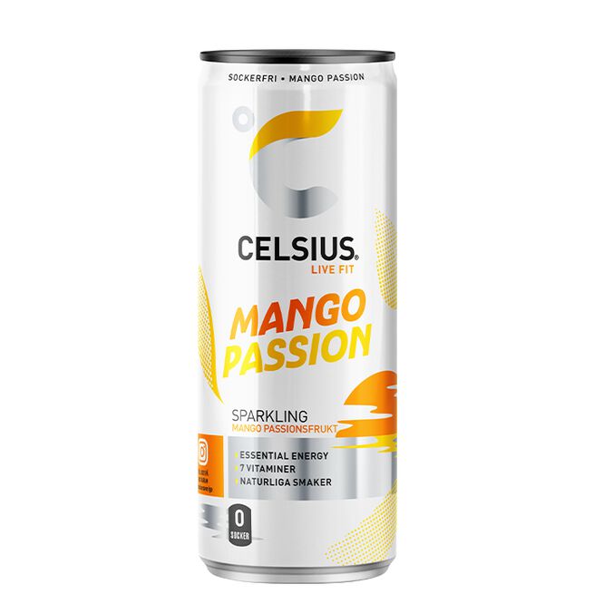 Celsius, 355 ml, Mango Passion