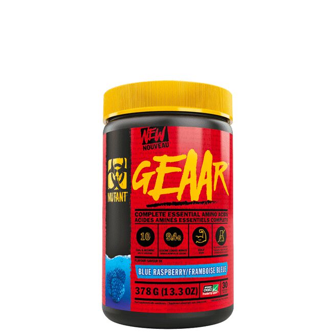 Mutant GEAAR, 30 servings blue rasberry