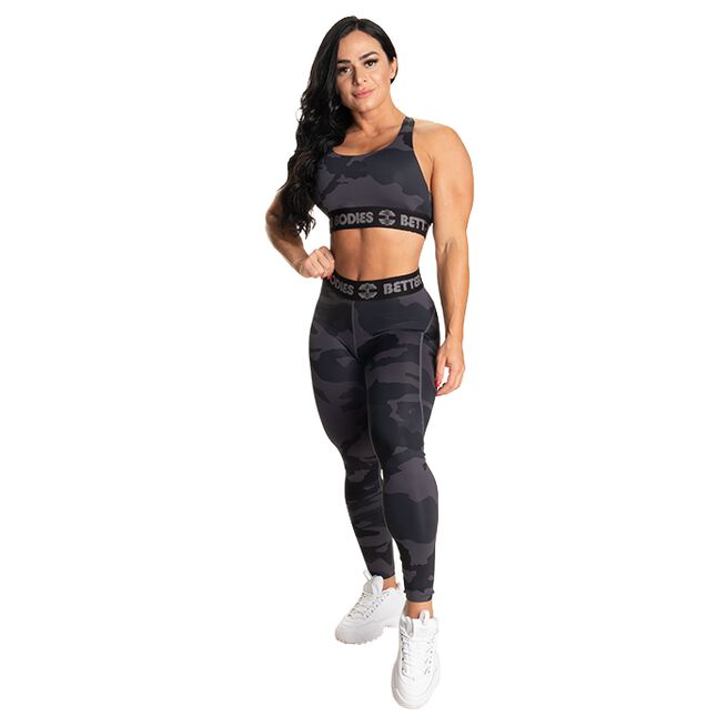 Better Bodies Highbridge Legging V2, Dark Camo