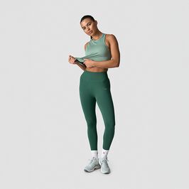 High Neck Tank Top, Light Moss, L  Träningslinne Grön