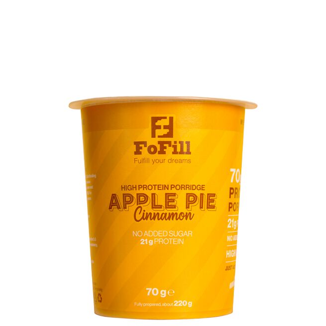 FoFill Proteingröt 70 g Apple Pie Cinnamon