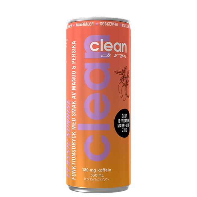 Clean Drink, 330 ml, Classic Sunrise 