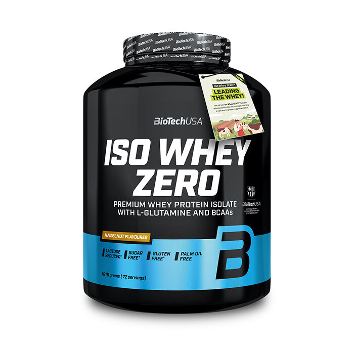 Iso Whey Zero Vassleproteinisolat 1816 g hazelnut